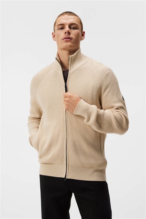 Wool Blend Zip